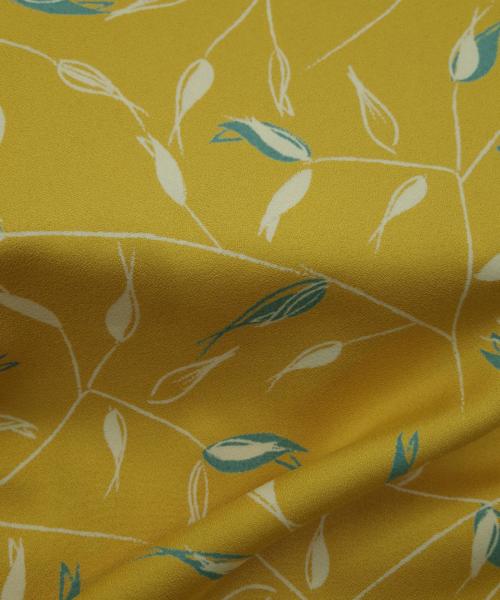 crepe de viscose avena jaune