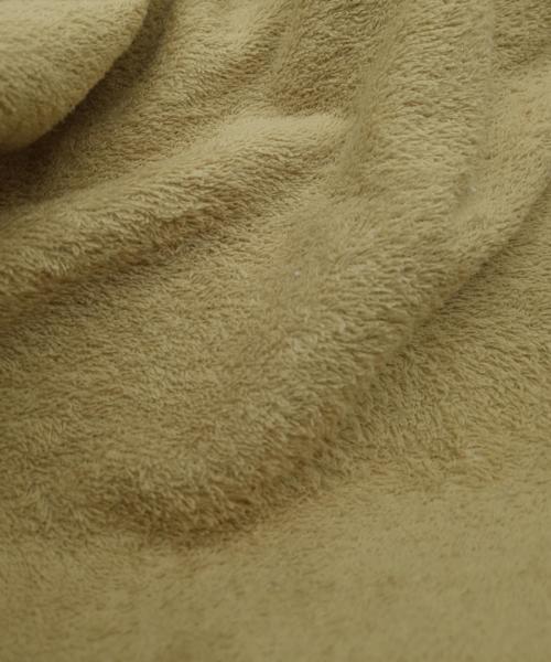 terry toweling beige eponge