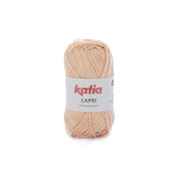 laine fil capri tricoter coton mercerise orange tres clair printemps ete katia 82154 fhd