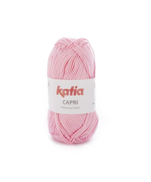 laine fil capri tricoter coton mercerise rose moyen printemps ete katia 82121 fhd