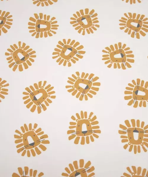tissu raincoat pu print katia lions 2