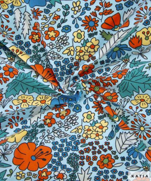 tissu en jersey iguana flowers 2002 126 01 katia g