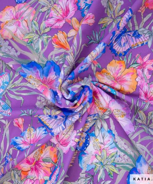 tissu pour maillot de bain a motif amazonia butterfly 2225 8 01 katia g