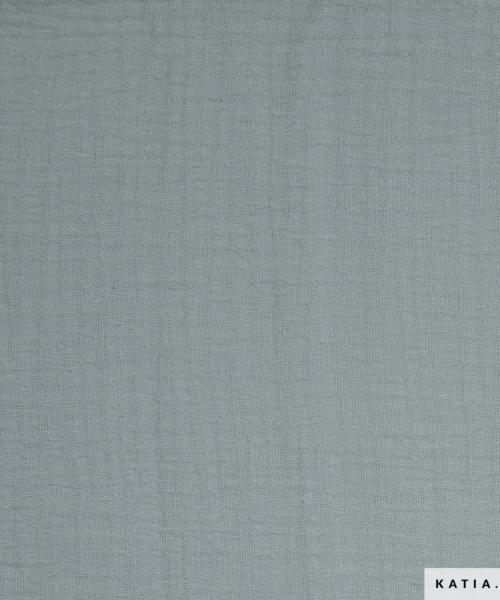 tissu double gaze mousseline solid sage 2116 125 katia fhd