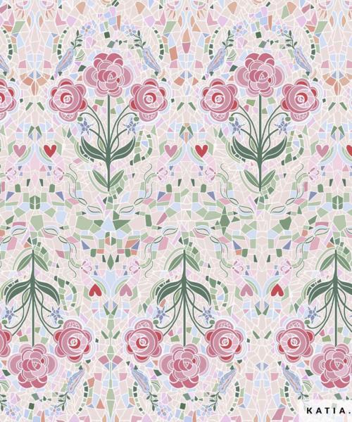 trencadis dragon cotton poplin fabric 2101 255 katia fhd