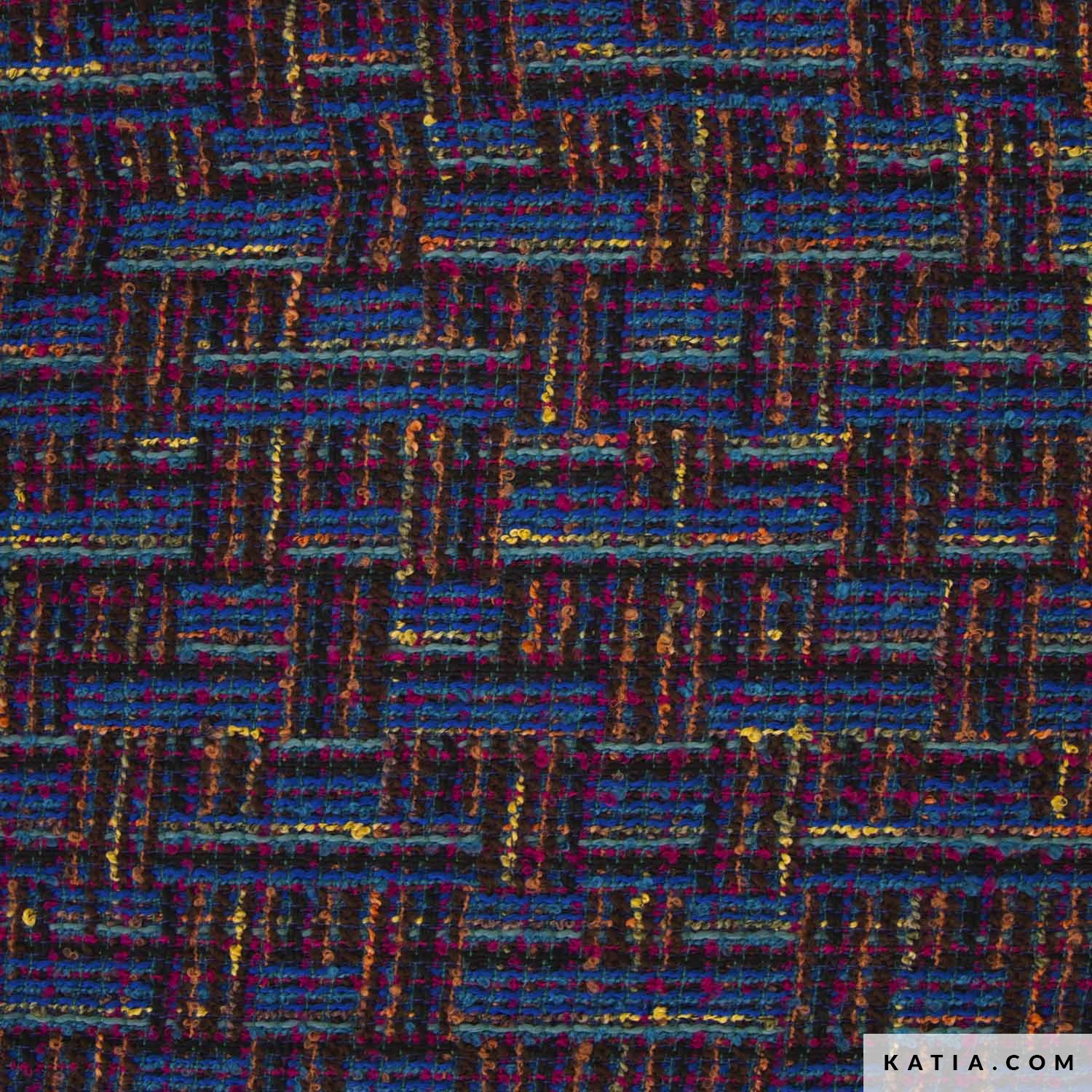 tissu type chanel multicolore a texture bouclee 2368 1 katia fhd
